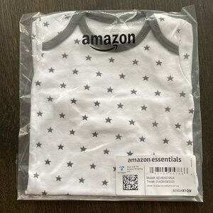 Amazon Essentials Star Onesie, New in Bag